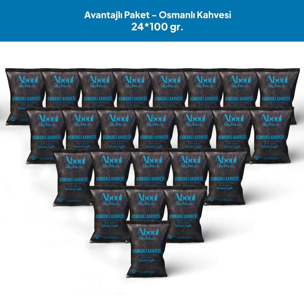 Kahvetown Aboul Qahwaa Osmanlı Kahvesi – 24x100gr. — toptan