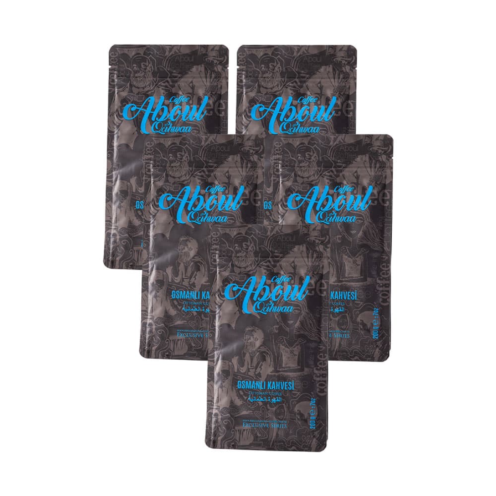 Kahvetown Aboul Qahwaa Osmanlı Kahvesi – Avantaj Paketi 5x200gr. — toptan