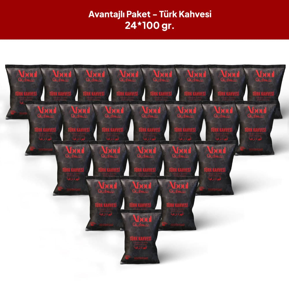 Kahvetown Aboul Qahwaa Türk Kahvesi – 24x100gr. — toptan