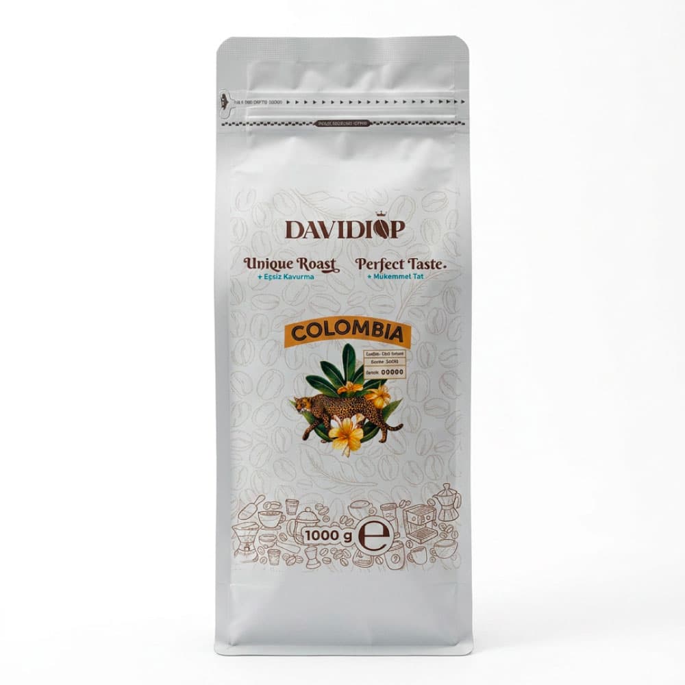 Kahvetown Davidiop Colombia Yöresel Kahve 1000 gr. — toptan