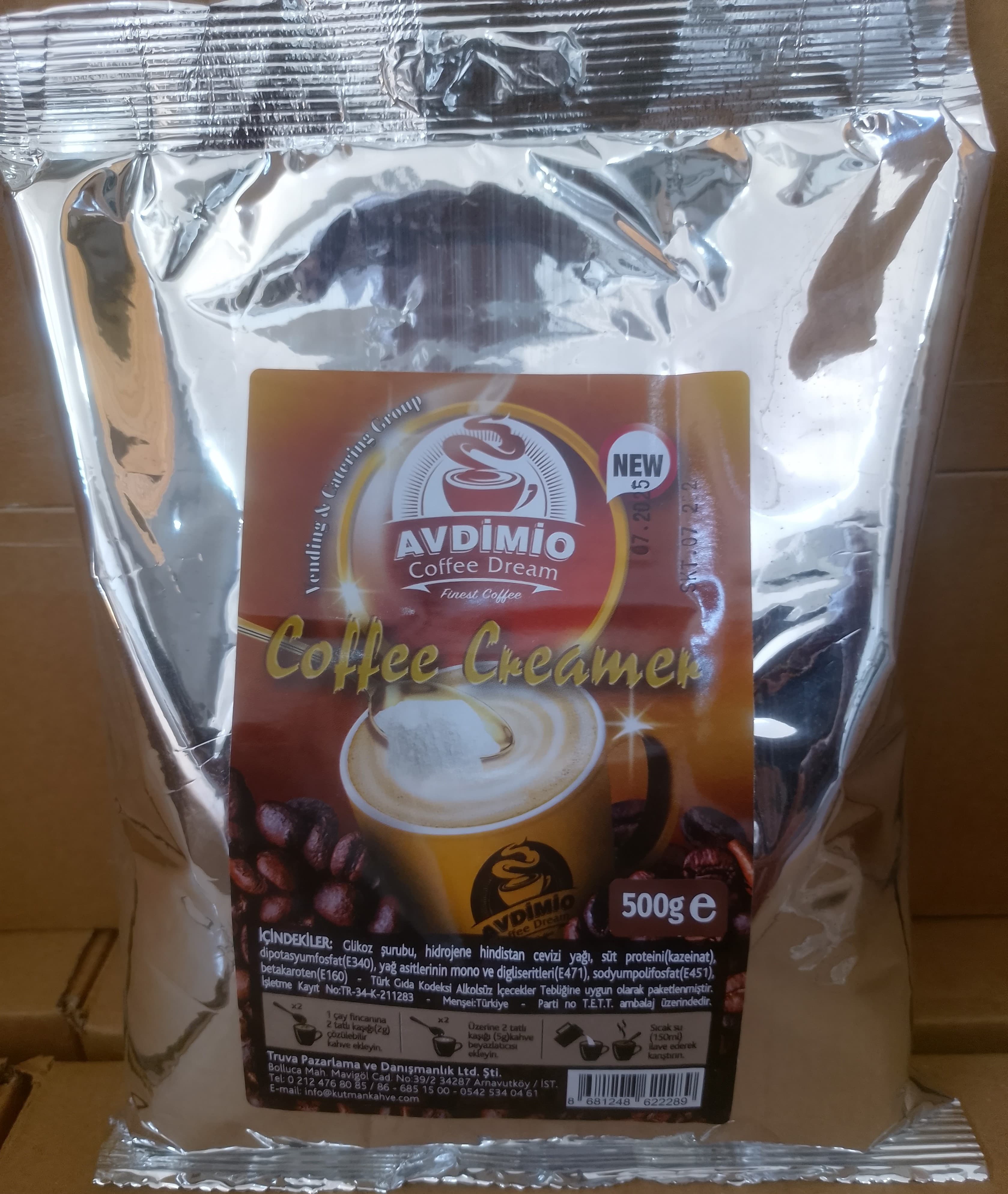 Cahit Efendi Avdimio Kahve Krema 500 gr — toptan